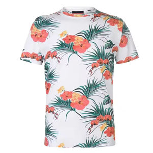 T-shirt pour homme en polyester/coton, dernière tendance, sublimation, été, haute qualité, léger, séchage rapide, écologique, manches courtes - Product Image 2