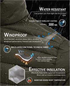 Men Puffer Down <b>Jacket</b> <b>Packable</b> Lightweight Winter <b>Jackets</b> Coats Outdoor Waterproof Insulated <b>Jackets</b> 2025 Premium quality - Product Image 3