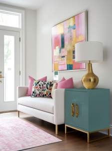 Producto decorativo para exteriores 7092 HPL en cian oscuro con diseño moderno hecho en India - Product Image 2