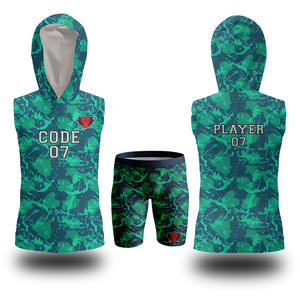 Conçu sur mesure 7v7 drapeau américain uniformes de football respirant 7on7 Jersey ensembles grande taille fabriqué en usine pour les garçons - Product Image 6