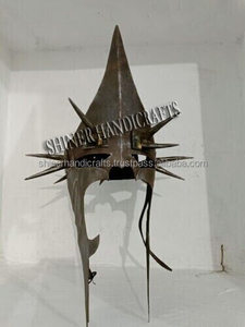 Casque de sorcière du Roi Nazgul Le Seigneur des Anneaux Casque du Seigneur des Anneaux Halloween Antique Polonais Costume de jeu de rôle Article cadeau - Product Image 5