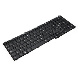 Clavier virtuel rétroéclairé RGB en plastique pour ordinateur portable Toshiba, compatible C655 C655d C650 L655 L655d L750, russe, français - Product Image 1