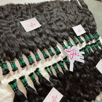 Harga pabrik terbaik rambut jumlah besar Virgin Vietnam 100% rambut manusia ekstensi rambut panjang