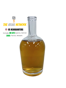 Botellas de Vidrio Flint de 1 Litro de Calidad Premium con Tapa Corona, Impresión Personalizada y Estampado en Caliente, 100ml/700ml/1.75L, Atlas Network US - Product Image 5