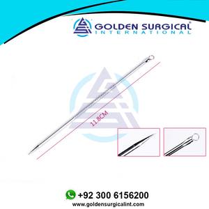 Ensemble d'outils d'extraction des points noirs pour le nettoyage du visage, 4 pièces, acier inoxydable, aiguille pour éliminer l'acné, aiguille pour éliminer les points noirs, pour les soins de santé - Product Image 3