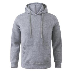 Sudadera de algodón 100% cálida de invierno para hombres y mujeres, ropa de calle informal de Color sólido, jerséis, sudaderas con capucha de bolsillo para Fitness deportivo - Product Image 5