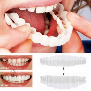 ที่ครอบฟันปลอมสำหรับซี่ฟันด้านบนและล่างแบบปรับแต่งรอยยิ้มได้ตามต้องการ - Product Image 4