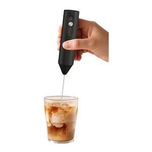 Mousseur à lait électrique en acier inoxydable rechargeable par USB, agitateur à <span class=keywords><strong>café</strong></span>, batteur à œufs, fouet portatif, mousseur à lait - Product Image 6