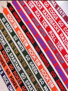 Fashionable Gold <b>Black</b> Stars Embroidered Shoulder Strap <b>for</b> <b>Handbags</b> MD HANDICRAFTS' Stylish Bag Hanger Gift Set - Product Image 2