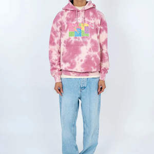 Wholesale Solid Color Basic Loose <b>Long</b> Sleeve <b>Oversized</b> Hooded Comfy Drop Shoulder Pullover <b>Hoodies</b> for Man Basics - Product Image 1