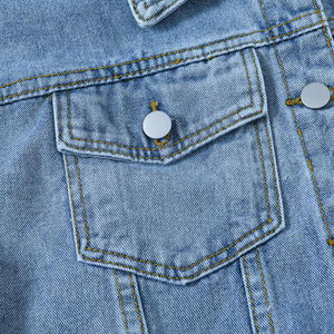 Fabricante Mayorista de Chaquetas Vaqueras de Alta Calidad, OEM, con Logotipo y Marca Personalizados, Unisex, Talla Grande, Primavera 2026 - Product Image 2