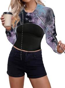 2025 Sudadera con capucha corta personalizada para Mujer | Jersey de moda de primera calidad para Fitness, gimnasio, propietarios de boutique y ropa deportiva al por mayor - Product Image 6