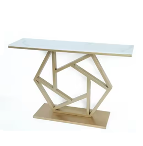 Home Hotel Decor Usage <b>Console</b> Designer <b>Table</b> Handmade Modern Worldwide Selling <b>Console</b> <b>Tables</b> Centre <b>Table</b> With <b>Marble</b> <b>Top</b> - Product Image 3