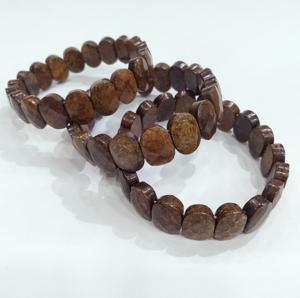 Wholesale Carved Natural Agate Stones Crystals Best Quality Gold Sheen <b>Obsidian</b> Oval Faceted Gemstone <b>Bracelet</b> for Sale - Product Image 2