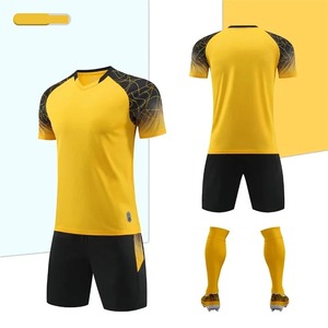 เสื้อเจอร์ซีย์ฟุตบอล2024ใหม่ชุดเสื้อวอร์มสำหรับเด็กชุดเสื้อฟุตบอลของเด็กผู้ชายชุดกีฬาแบบไม่มีลาย - Product Image 3