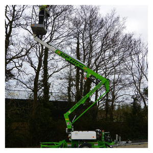 Elevador aéreo de servicio pesado Cherry Picker Alcance de 40 pies, pluma hidráulica y rotación de 360 para un acceso seguro de alto nivel - Product Image 2