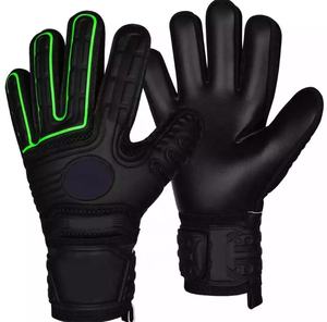 Meilleurs gants de gardien de but de football professionnels gants de sport en cuir de haute qualité avec conception de logo personnalisé confortable sain - Product Image 1