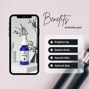 Exfoliación Dermasky Azeliac estándar de alta calidad de 30ml para eliminación de hiperpigmentación y blanqueamiento de la piel, exfoliación química en gran oferta - Product Image 2