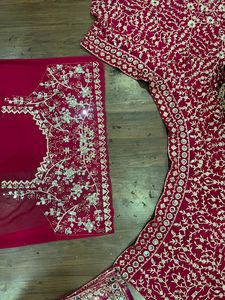 Lehenga Choli élégant en faux georgette, mode indienne et pakistanaise, avec de vrais sequins miroir, broderie, avec cancan et patta en toile - Product Image 6