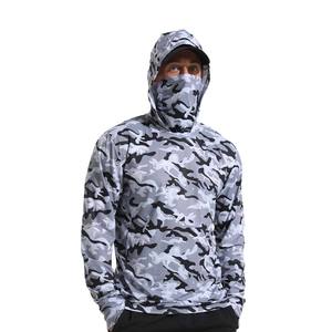 Fabricant OEM de sweats à capuche de pêche personnalisés, résistants aux UV, en tissu interlock, avec étiquette privée, pour la vente en gros et la production en vrac - Product Image 1