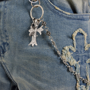 2025 patchs personnalisés Logo hommes Denim Shorts avec short en jean personnalisé Applique broderie Design Shorts - Product Image 4