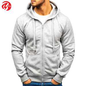 New Arrival Zipper Style <b>Men</b> Workout <b>Hoodies</b> Pakistan Made Good Quality Your Own Logo Design <b>Hoodies</b> - Product Image 3