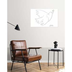 Impresión de Arte Moderno del Diseño de la Pájaro de la Paz de Pablo Picasso, Natureza Muerta en Papel - Product Image 2
