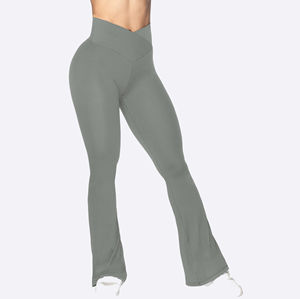 Leggings de yoga pour femmes, taille haute, à logo personnalisé en gros, leggings de sport pour la salle de sport, leggings de fitness, leggings de sport extensibles pour femmes - Product Image 5