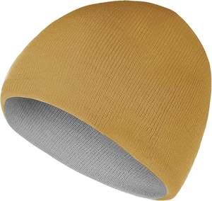 Gorro térmico unisex de moda, gorro de punto de lana suave, ligero, transpirable y cálido, perfecto para viajes de invierno y uso diario - Product Image 1