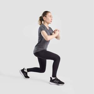 Leggings Run Rise Charcoal coupe slim taille haute évasée avec fermeture élastique respirante en nylon/spandex grande taille longueur cheville XS - Product Image 4