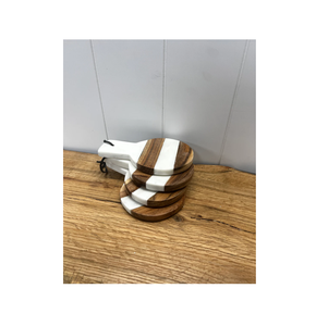 Gran oferta, cuchara de madera de Acacia Natural y mármol, espátulas, cucharas, pinzas, descanso para utensilios de cocina y restaurantes - Product Image 6