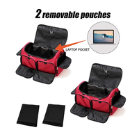 Sac médical de premiers secours professionnel de grande taille HAIDYS CONTINENTAL, sac de survie sportif de voyage rouge, sac de secours d'urgence, sac de traumatologie, sac Oxford tendance