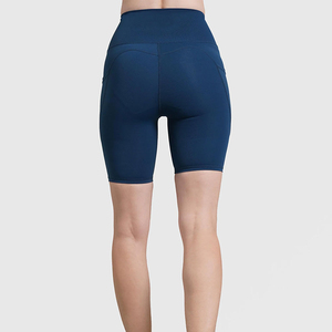 Shorts de yoga de fitness sportifs pour femmes Leggings taille haute respirants à séchage rapide taille élastique short de course de vélo chaud pour femmes - Product Image 3