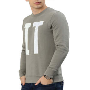 Sudadera con Capucha Extra Grande para Hombre, 100% Algodón, Diseño Sólido, Felpa, Ecológica, con Logotipo Impreso en la Parte Delantera - Product Image 6