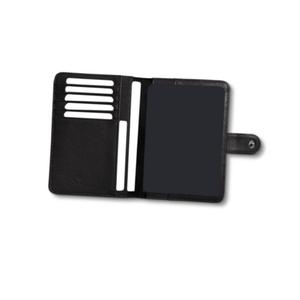 Couverture de passeport en cuir véritable avec Logo personnalisé, quantité minimale de commande - Product Image 1