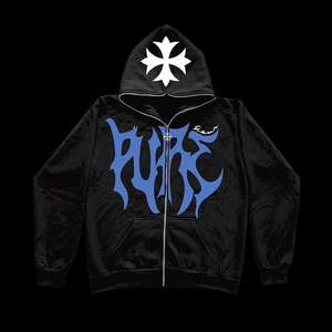 Fabricants de vêtements pour hommes avec logo personnalisé OEM Sportswear Sweats à capuche épais de haute qualité à fermeture éclair complète sweats à capuche à impression bouffante 3d - Product Image 3