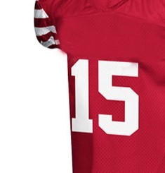 Camiseta de fútbol americano para hombre, precio ajustable, antiarrugas, alta calidad, tendencia superior, transpirable, ligero, uniforme de fútbol - Product Image 2