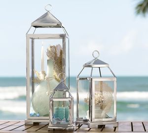 Lanterne d'intérieur élégante en métal noir avec revêtement en poudre, design artisanal, parfaite pour la décoration de table, la décoration intérieure et l'ambiance - Product Image 6