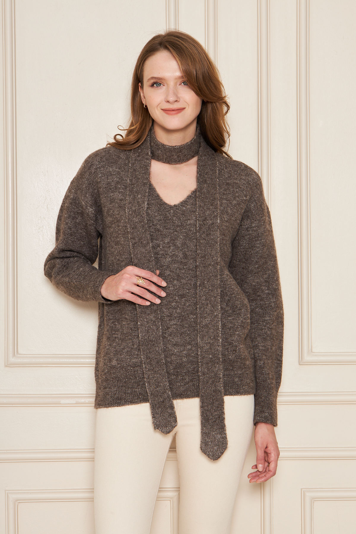 สีน้ำตาล