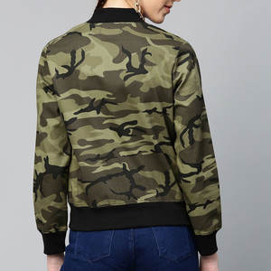 Chaqueta Bomber de diseño único totalmente personalizada para mujer, Material de alta calidad hecho con servicio OEM, chaqueta Bomber para mujer - Product Image 3