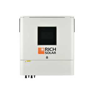อินเวอร์เตอร์พลังงานแสงอาทิตย์แบบออฟกริด Rich Solar NOVA 6500-S [กำลังไฟฟ้า 6.5 กิโลวัตต์ / รับพลังงานแสงอาทิตย์ 8 กิโลวัตต์] 48 โวลต์ |   คล้ายกับ MPP LV6548 |   รับประกัน 5 ปี - Product Image 2