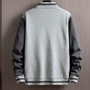 Veste Letterman de haute qualité au design personnalisé en laine et tissu à séchage rapide vêtements de rue d'hiver avec capuche - Product Image 2