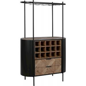 Comptoir de bar en bois de luxe personnalisé pour meubles de salon à installer avec options de personnalisation disponibles - Product Image 2