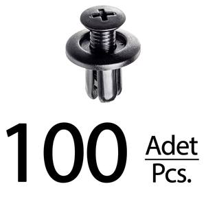 Clips para Capó y Parachoques para Kia Amanti, Borrego, Cadenza, Forte, Optima, Subaru - 100 Piezas - Product Image 1