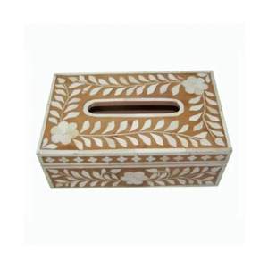 Boîte à mouchoirs en MDF pour un rangement facile, légère, portable et idéale pour les voyages ou les petits appartements - Product Image 3