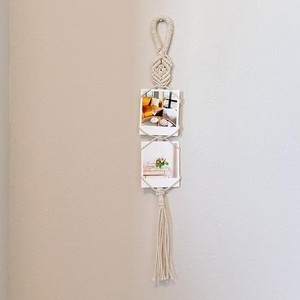 Nouveau Offre Spéciale fantaisie macramé cadres Photo support accessoires pour la maison cadeaux décorations de fête - Product Image 3