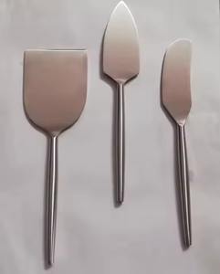 Juego de Cuchillos para Queso con Mango de Metal, Juego de Cuchillos para Queso de Acero Inoxidable, Cuchillos y Tenedor para Queso, Mantequilla y Pizza - Product Image 5