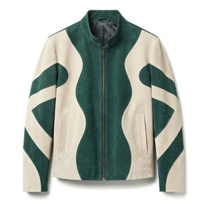 Refined <b>Suede</b> <b>Leather</b> <b>Jacket</b> For Everyday Wear Combining Soft Genuine <b>Suede</b> Comfortable Construction And Modern Fashion Style - Product Image 1