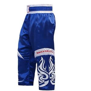 Pantalons de kick-boxing et de muay-thaï pour hommes, professionnels, personnalisés, imprimés à l'écran, imperméables, taille élastique, décontractés, vêtements de sport lavés - Product Image 4