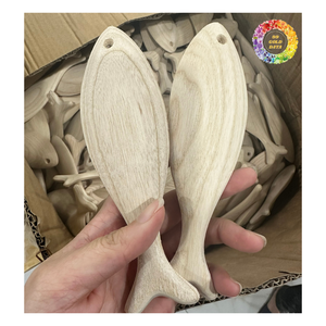 Pez de madera Arte de pez de madera único, pez de madera hecho a mano más vendido, arte de pez de madera moderno para pared, pez de madera pintado - Product Image 5
